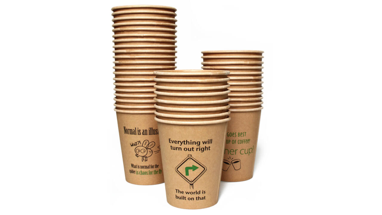 Beker IEZZY coffee-to-go 118ml karton 50 stuks