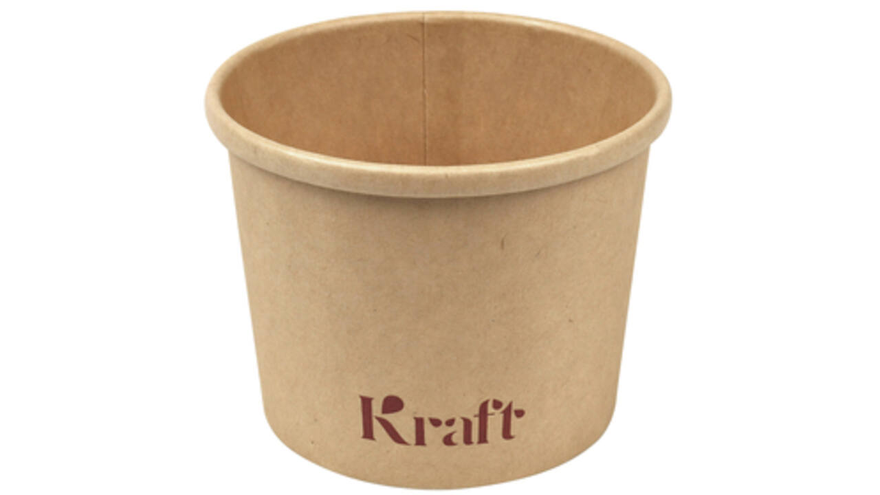 Soepbeker IEZZY 350ml Ø98mm 25 stuks kraft