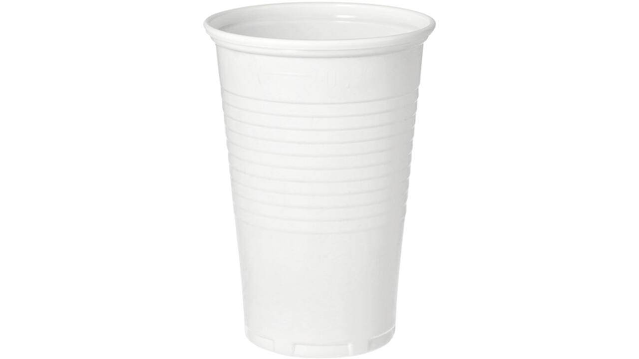 Beker IEZZY 200ml Ø70mm PP 100 stuks wit