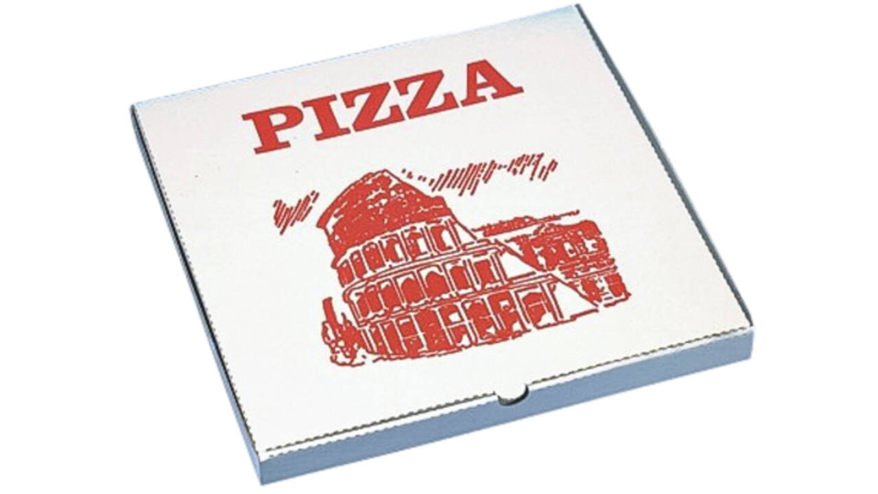 Pizzadoos IEZZY 33cmx33x3cm vierkant 100 stuks