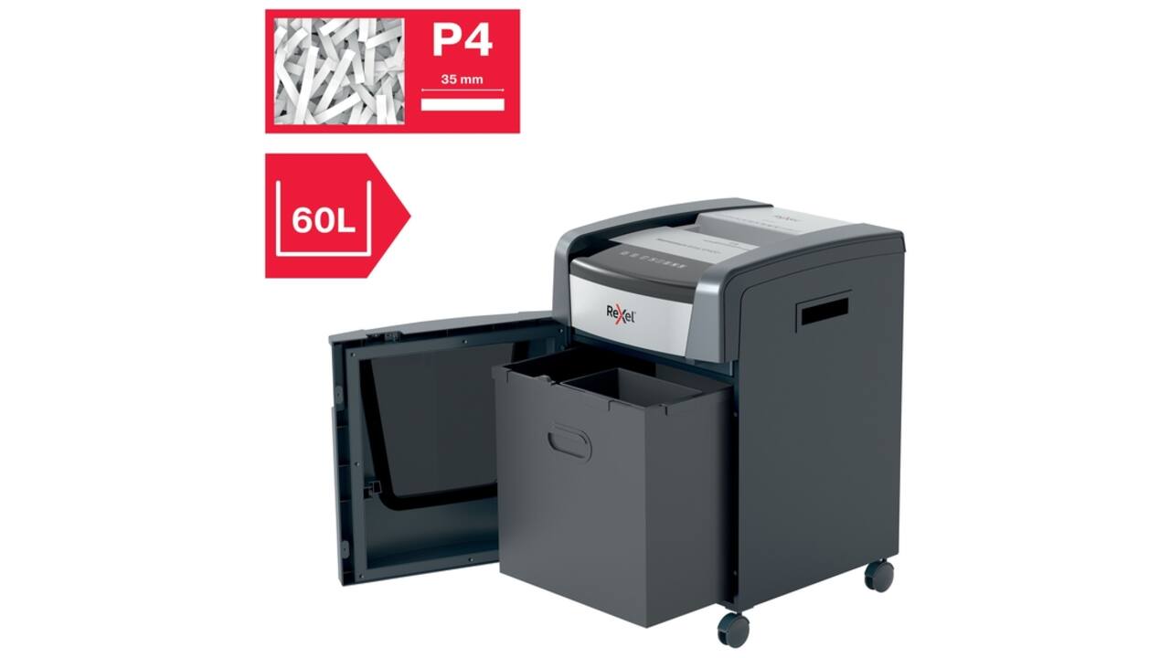 Papiervernietiger Rexel Momentum Extra XP420+ snippers 4x35mm