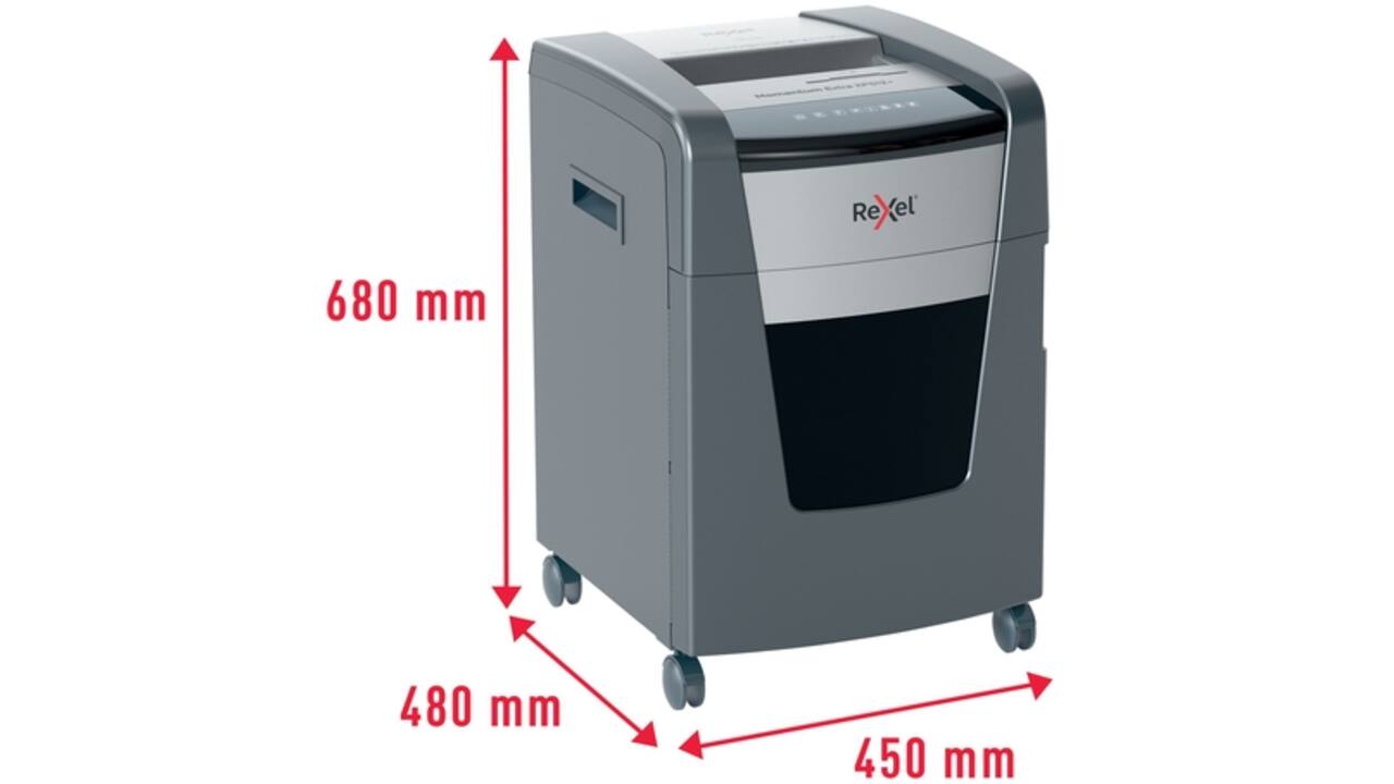 Papiervernietiger Rexel Momentum Extra XP512+ snippers 2x15mm