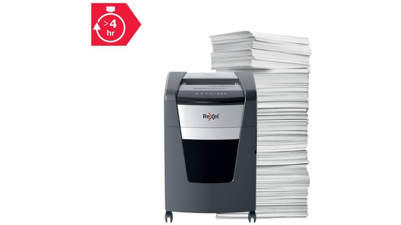 Papiervernietiger Rexel Momentum Extra XP512+ snippers 2x15mm