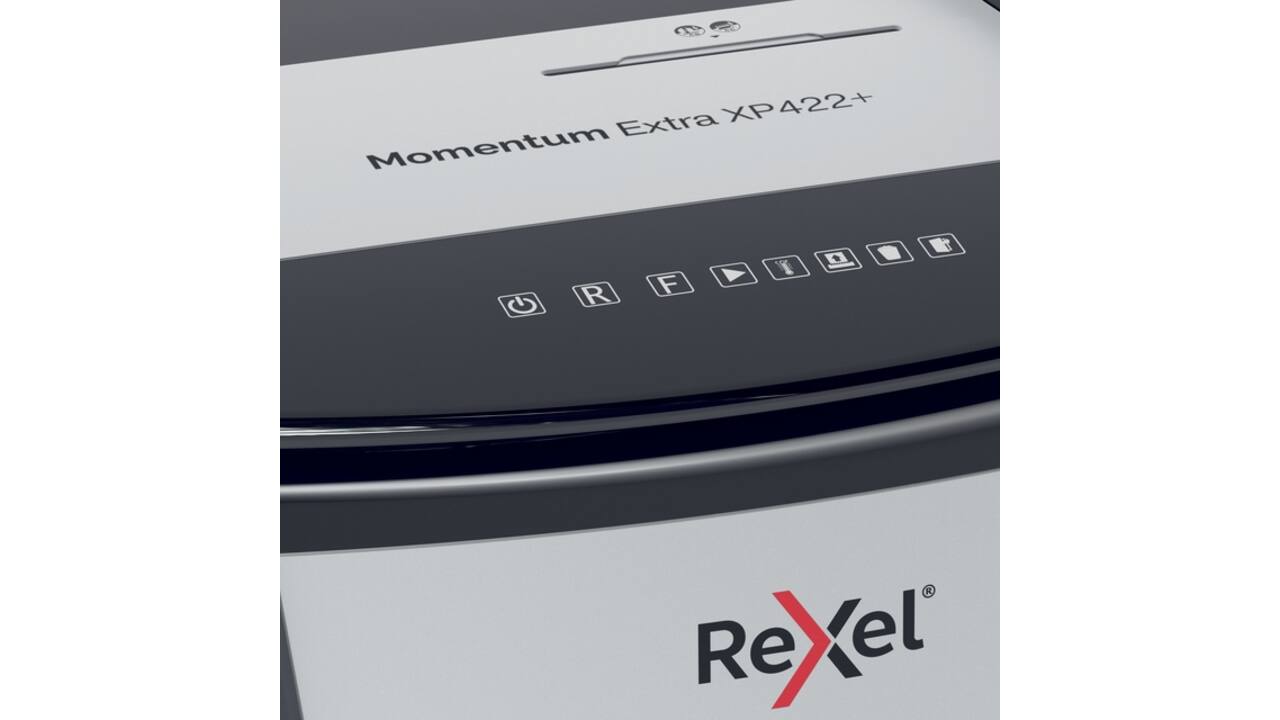 Papiervernietiger Rexel Momentum Extra XP422+ snippers 4x35mm