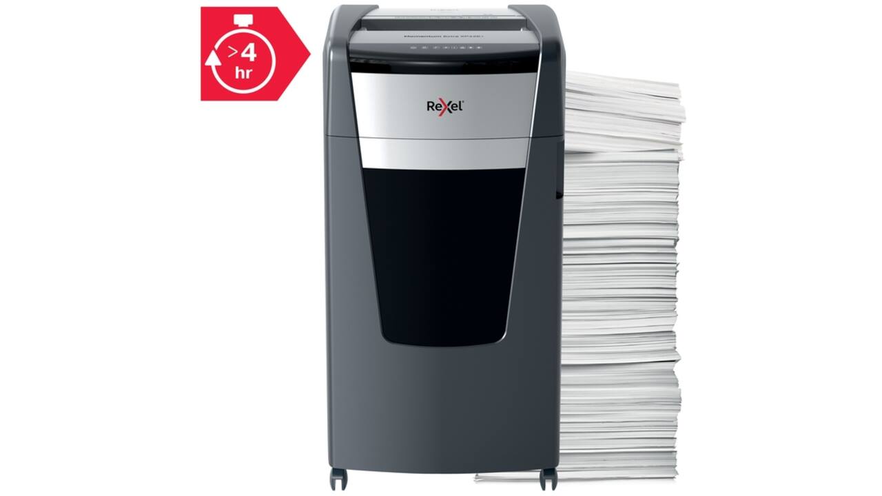 Papiervernietiger Rexel Momentum Extra XP426+ snippers 4x30mm