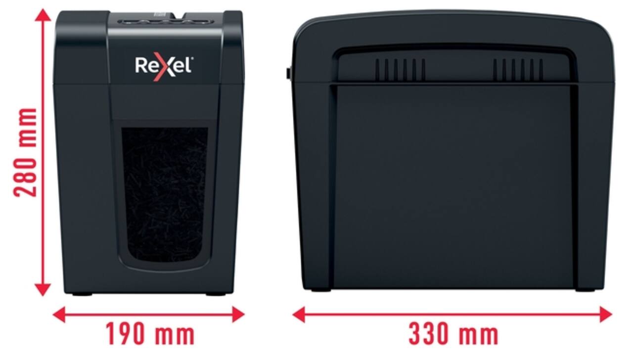 Papiervernietiger Rexel Secure X6-SL snippers 4x40mm