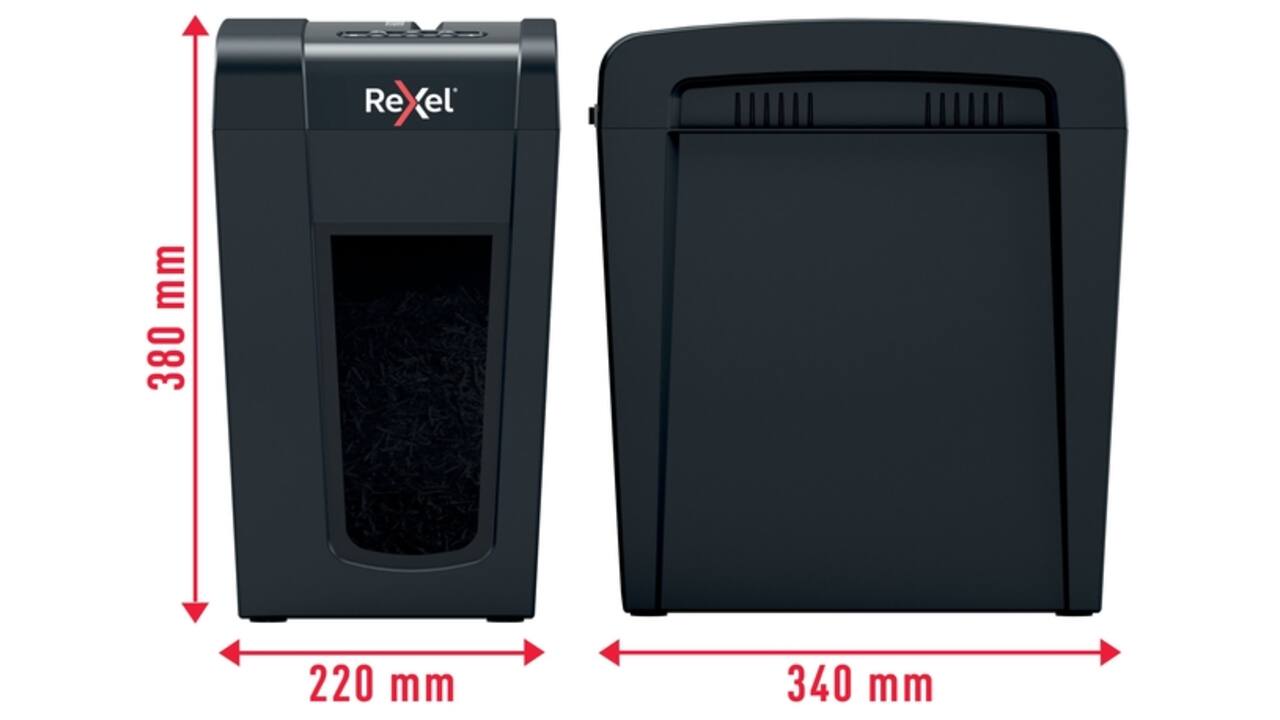 Papiervernietiger Rexel Secure X10-SL snippers 4x40mm
