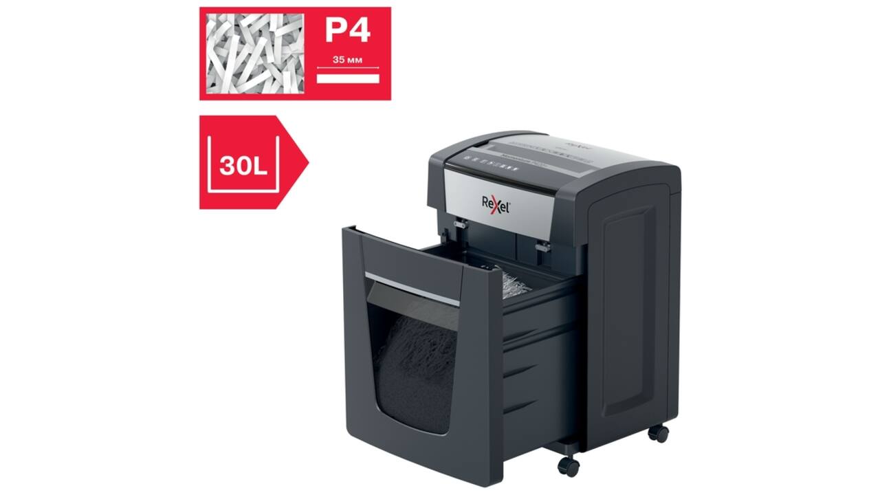 Papiervernietiger Rexel Momentum P420+ snippers 4x35mm