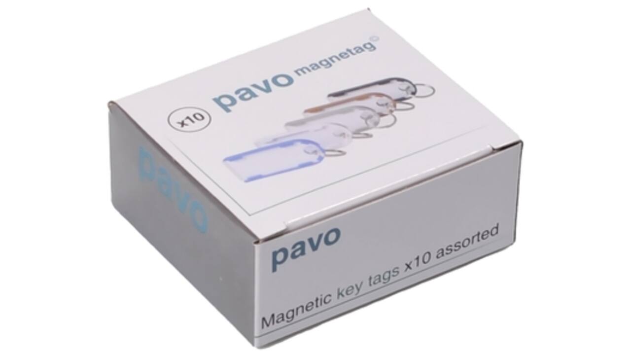 Sleutellabel Pavo magnetisch assorti