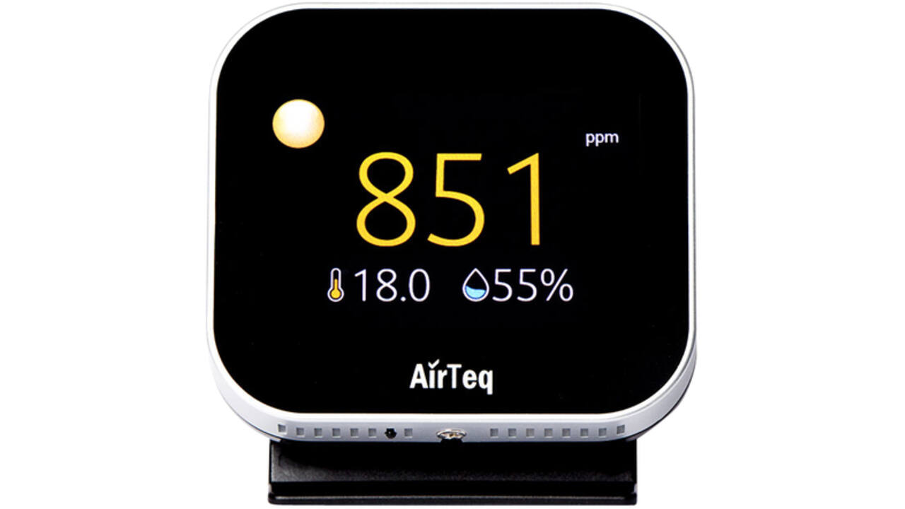 CO2 meter AirTeq Touch Base