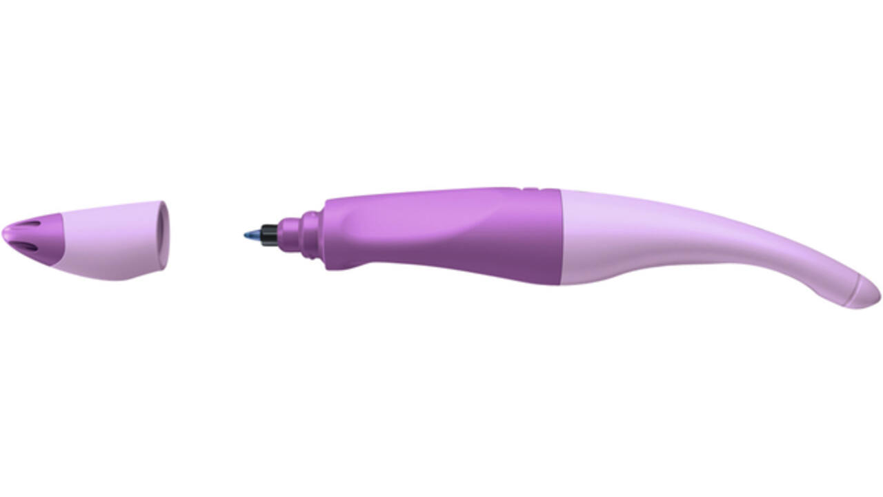 Rollerpen STABILO Easyoriginal rechts medium pa lila blush blister