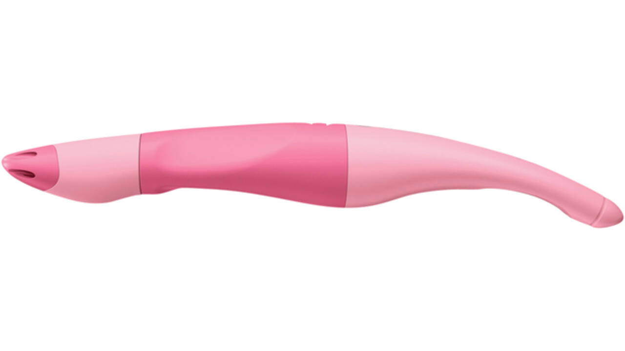 Rollerpen STABILO Easyoriginal rechts M pastel poederroze blister