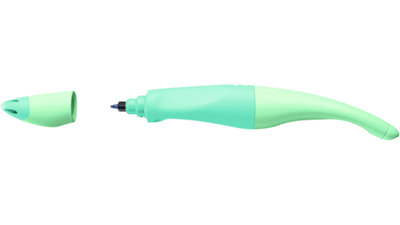 Rollerpen STABILO Easyoriginal rechts M pastel vleugje mint blister