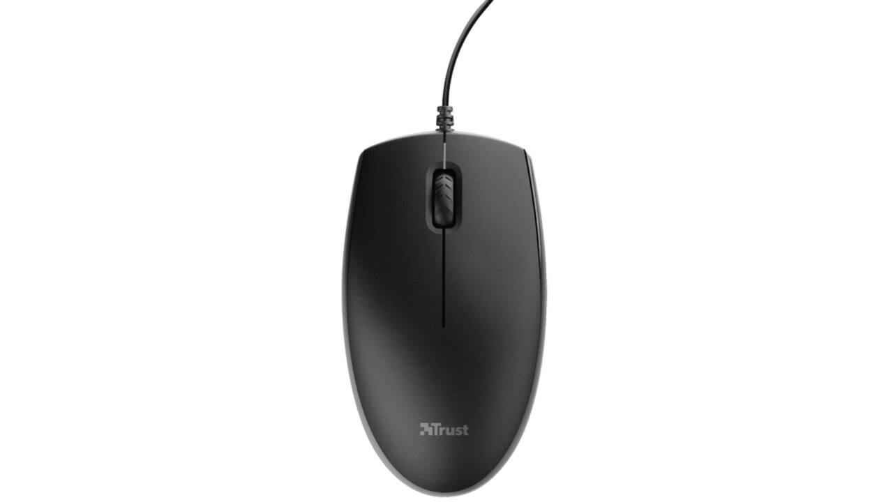 Toetsenbord Trust Primo + muis zwart