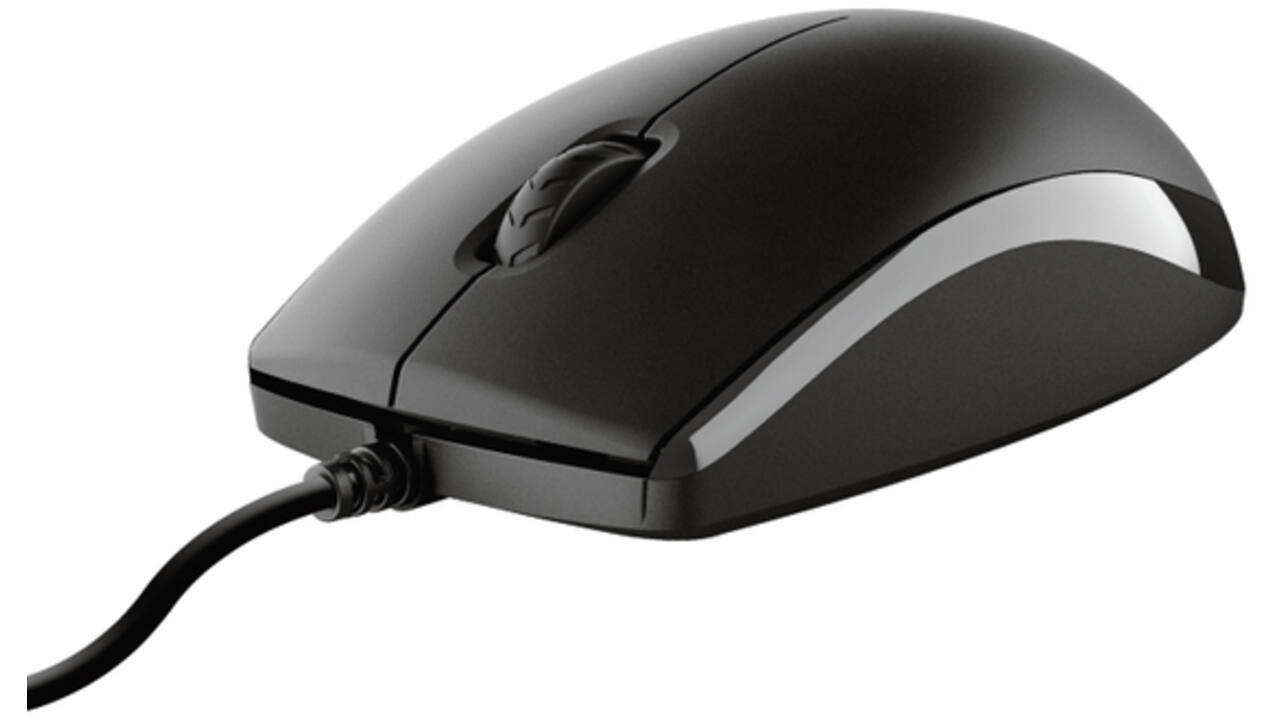 Toetsenbord Trust Primo + muis zwart