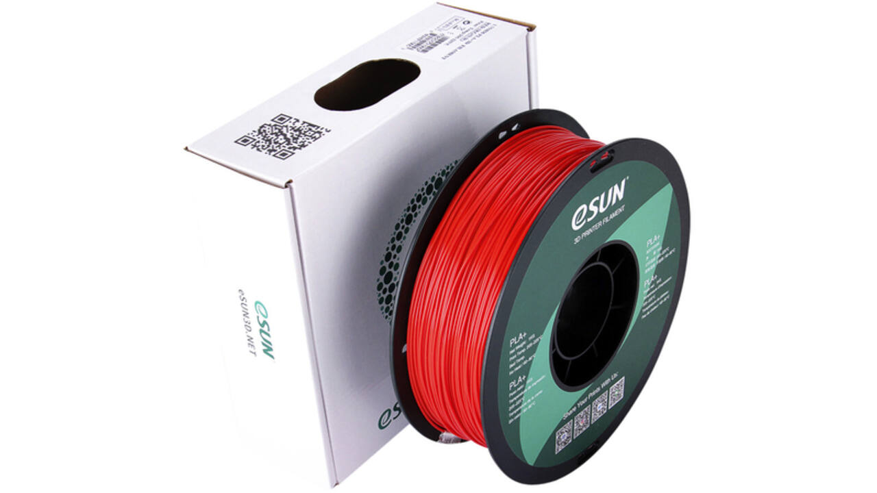 3D Filament Esun 1.75mm PLA 1kg rood