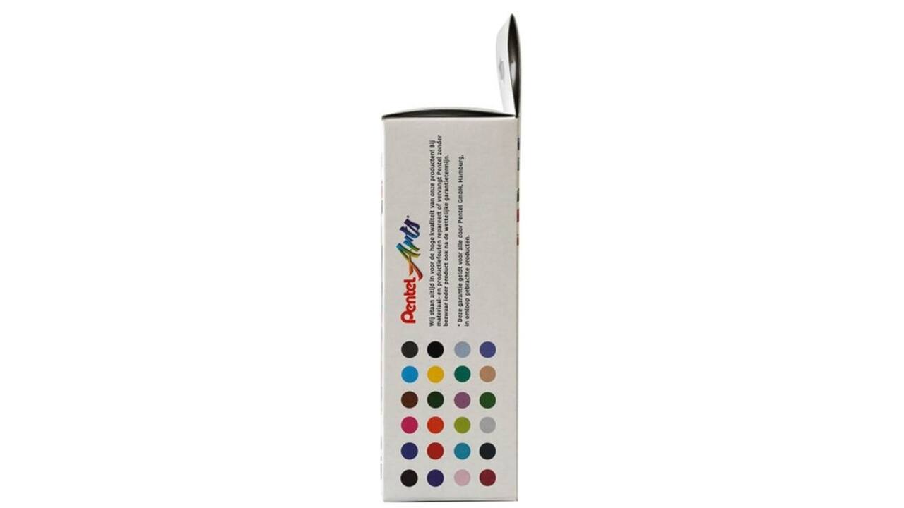 Brushpen Pentel Sign SES15C Rainbow assorti set à 24 stuks