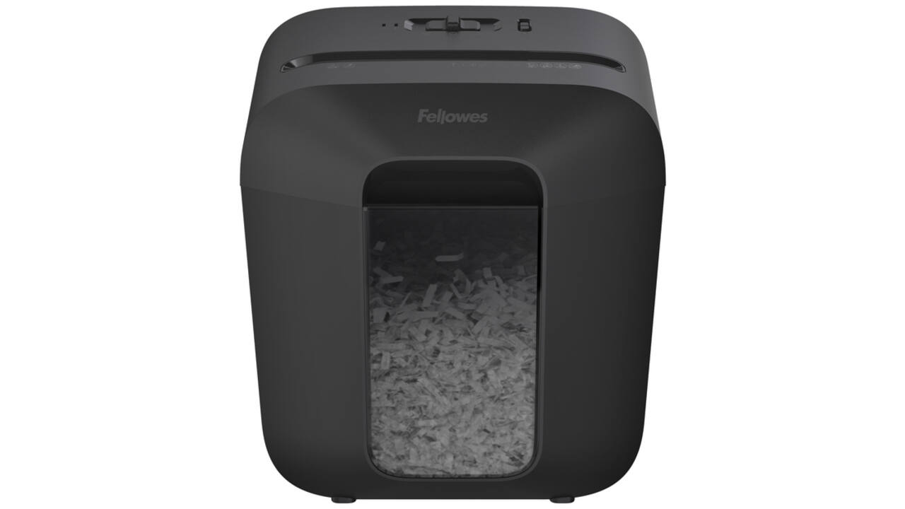 Papiervernietiger Fellowes Powershred LX25 snippers 4x37mm zwart