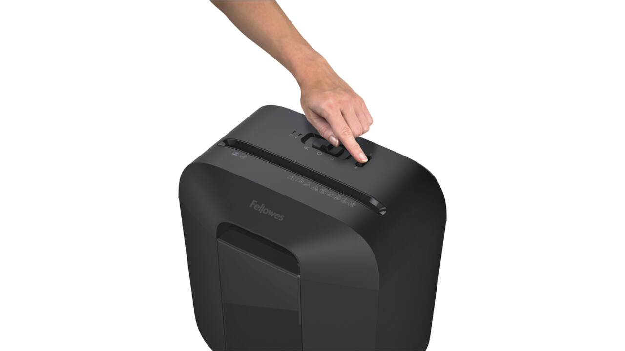 Papiervernietiger Fellowes Powershred LX25 snippers 4x37mm zwart