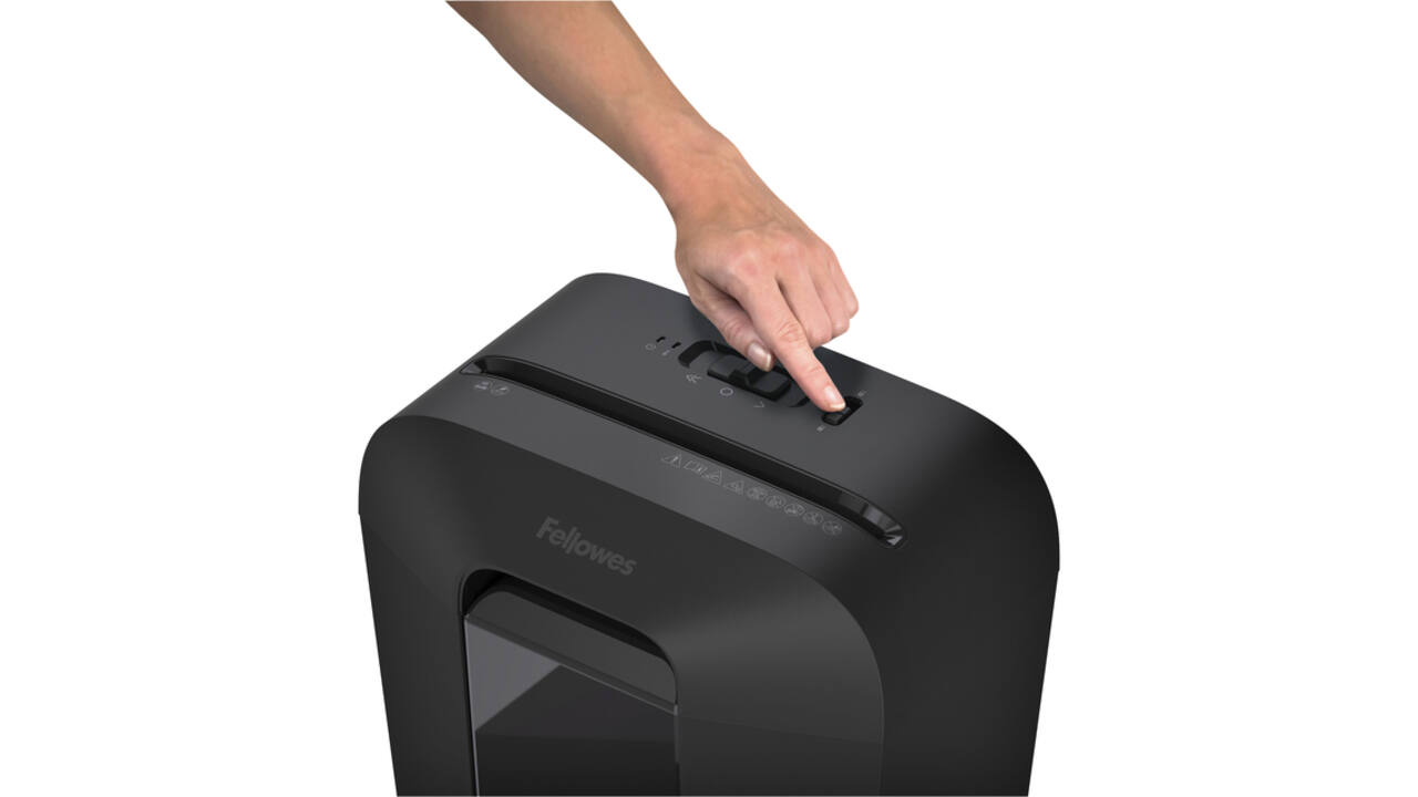 Papiervernietiger Fellowes Powershred LX70 snippers 4x40mm zwart