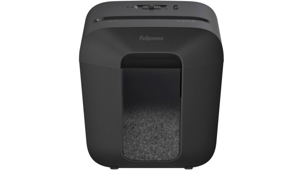 Papiervernietiger Fellowes Powershred LX25M snippers 4x12mm zwart