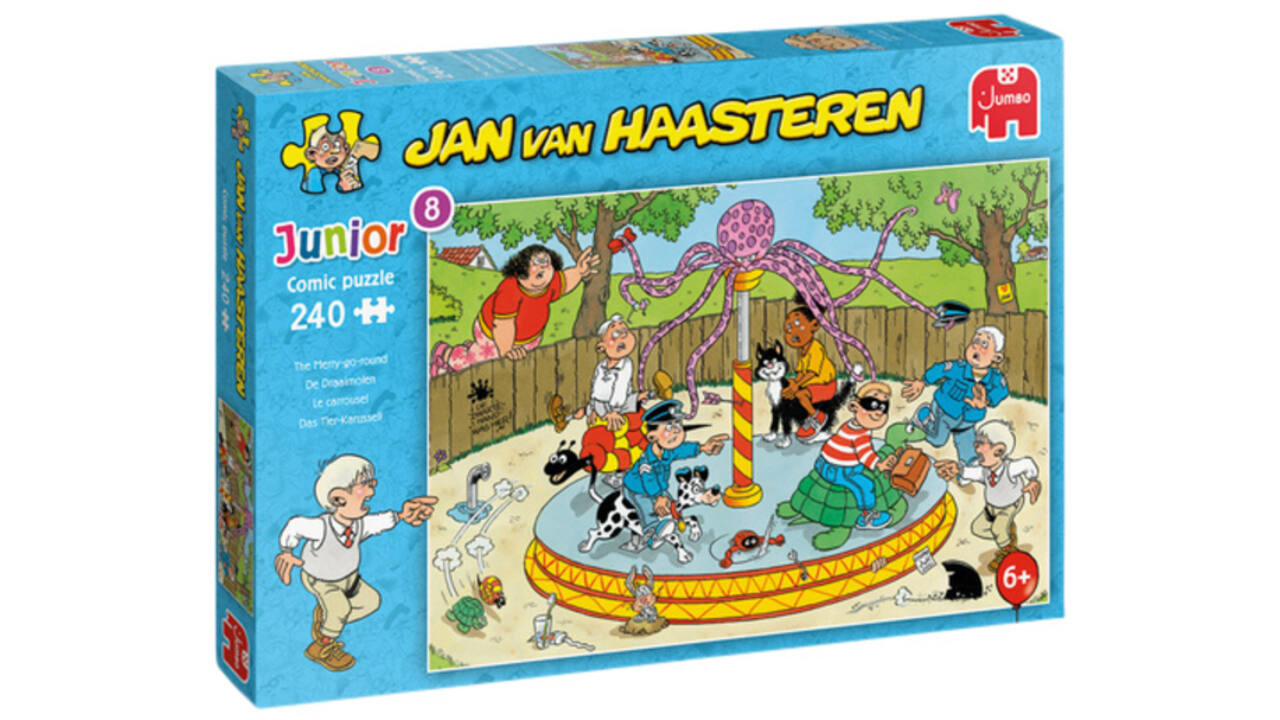 Puzzel Jan van Haasteren Junior - De Draaimolen 240 stukjes