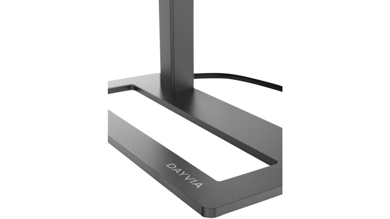 Lamp Dayvia Sundesk led lichttherapie zwart
