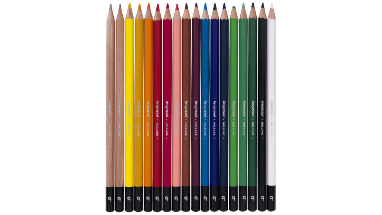 Kleurpotlood Bruynzeel 18 stuks basic