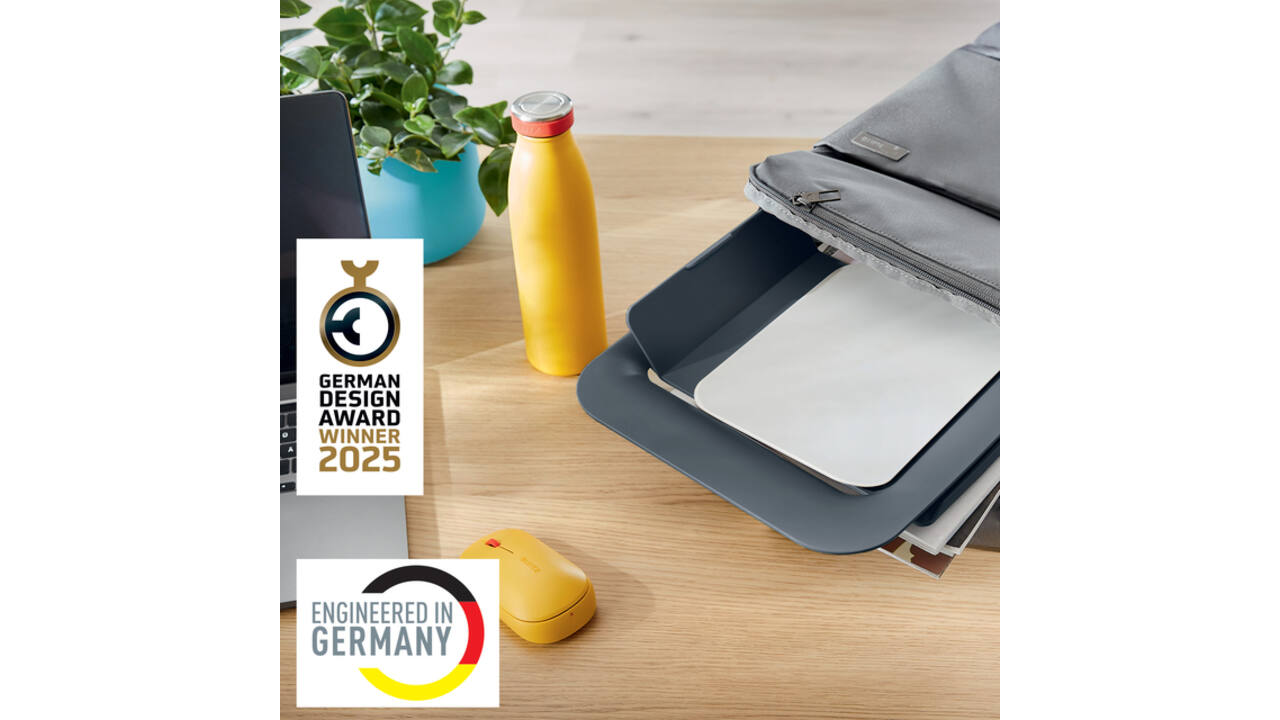Laptopstandaard Leitz Ergo Cosy grijs