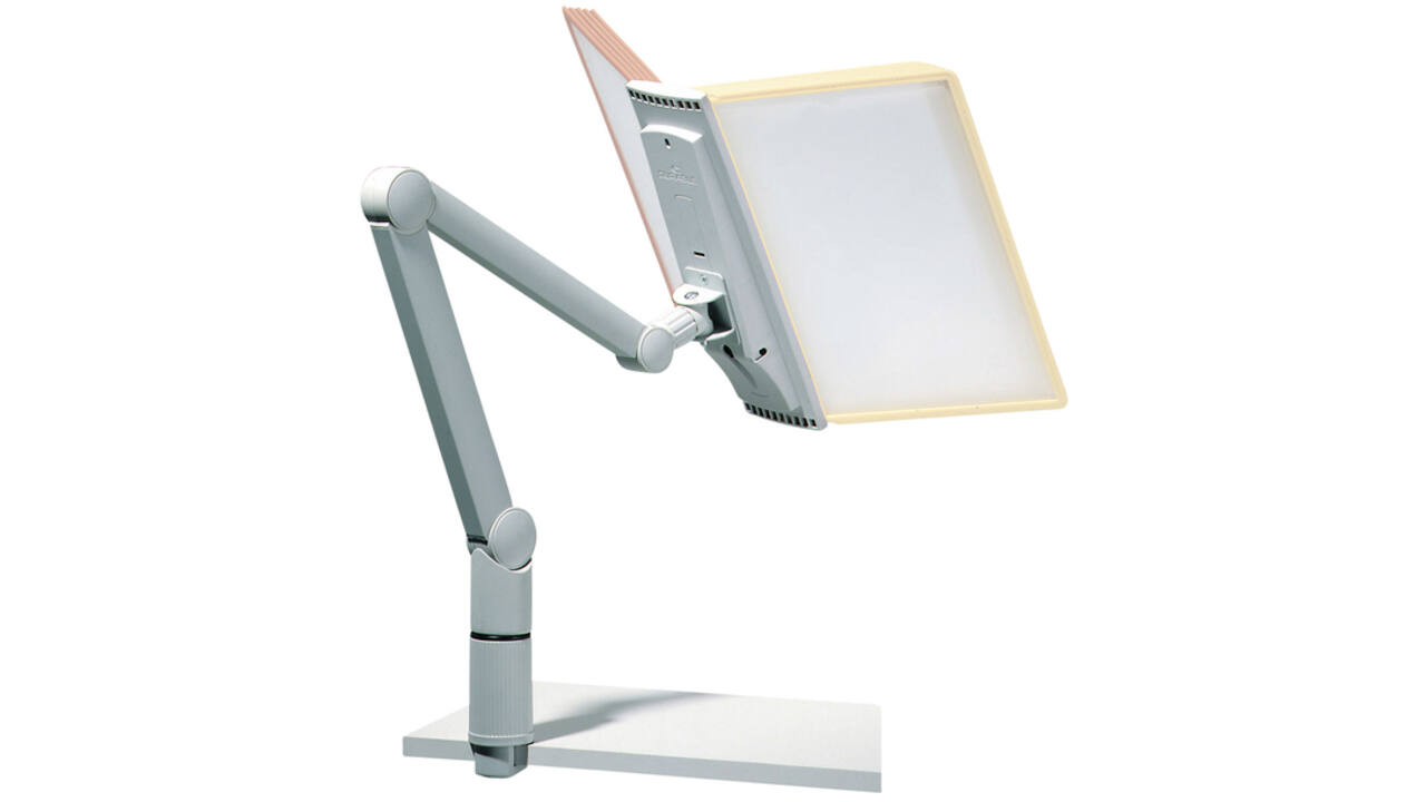 Tafelklem met arm Durable Sherpa voor 10-tassen A4