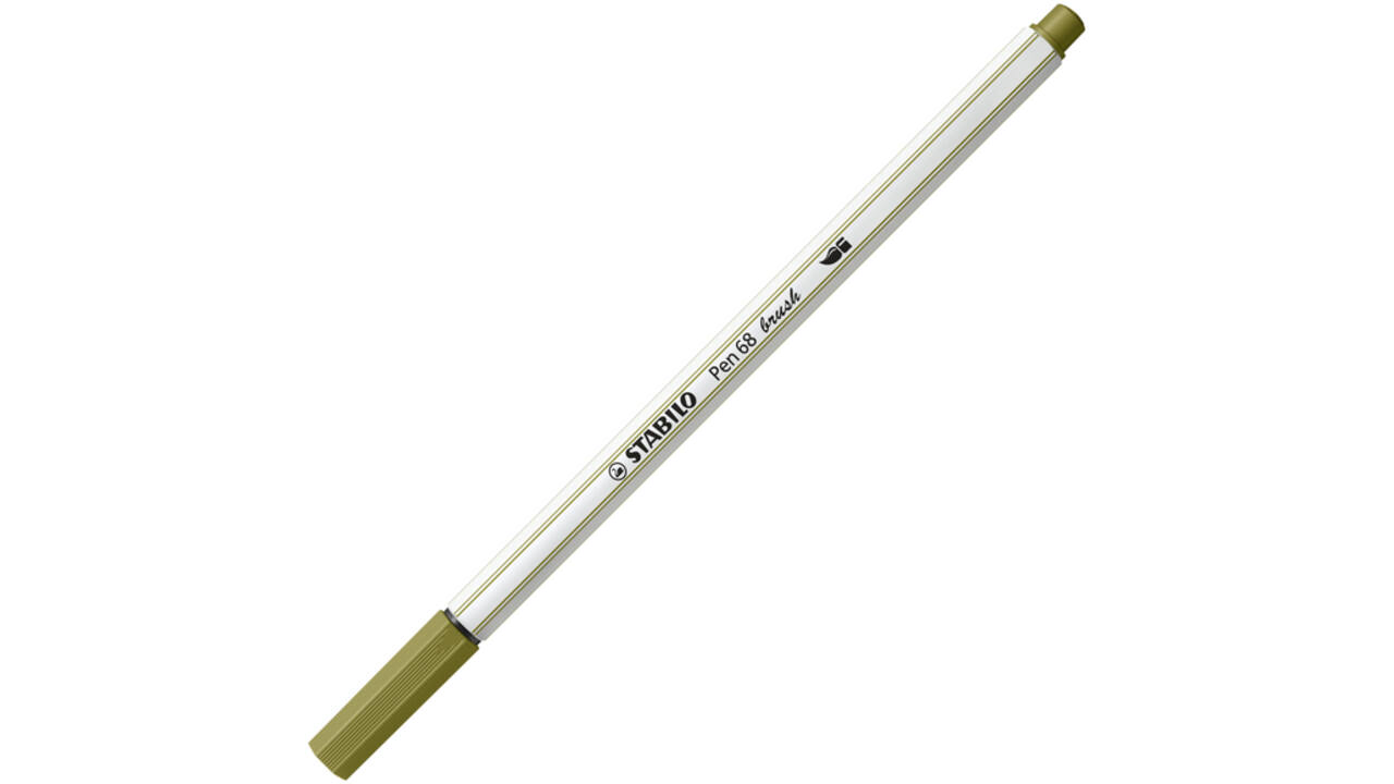 Brushstift STABILO Pen 568/37 moddergroen
