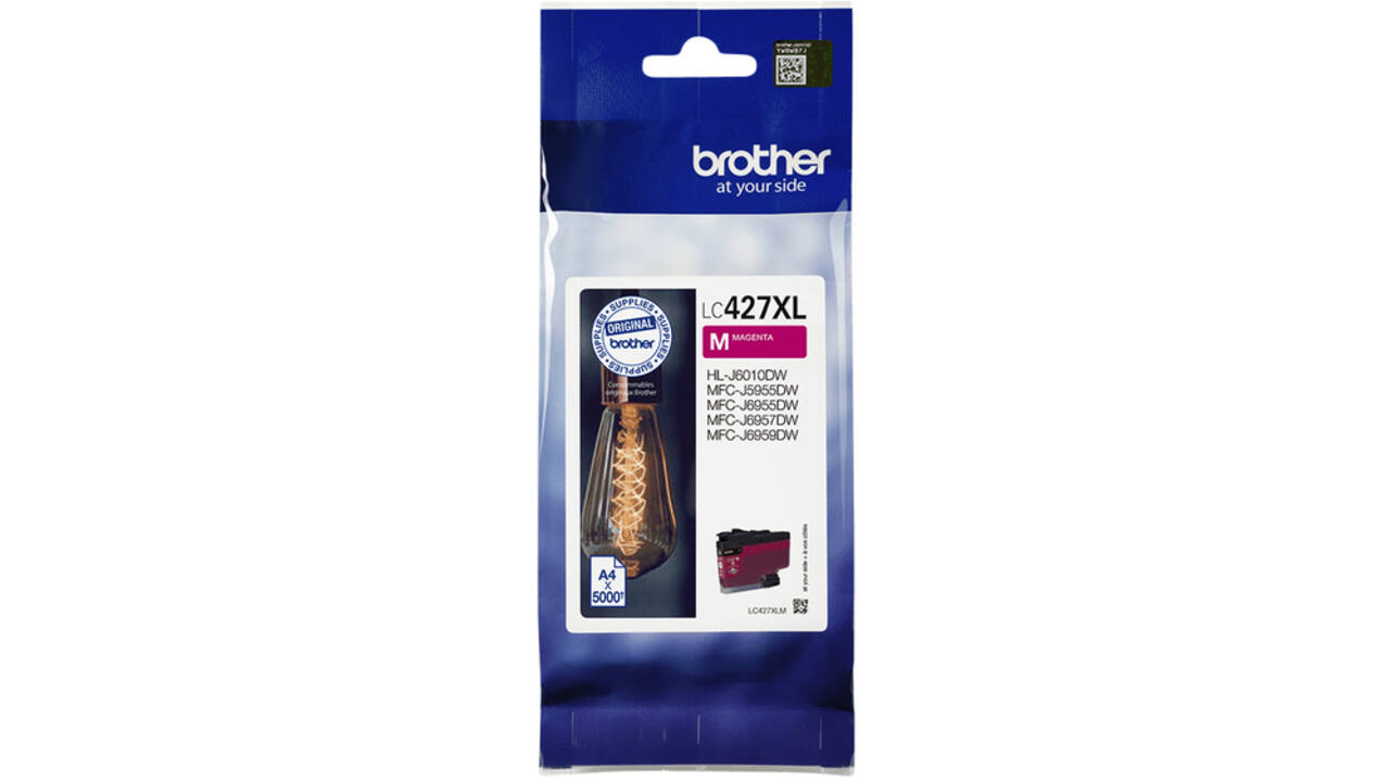 Inktcartridge Brother LC-427XLM rood