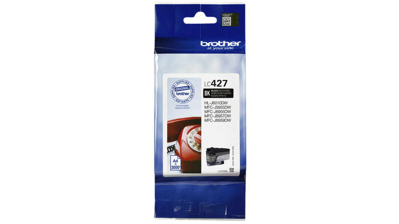 Inktcartridge Brother LC-427BK zwart