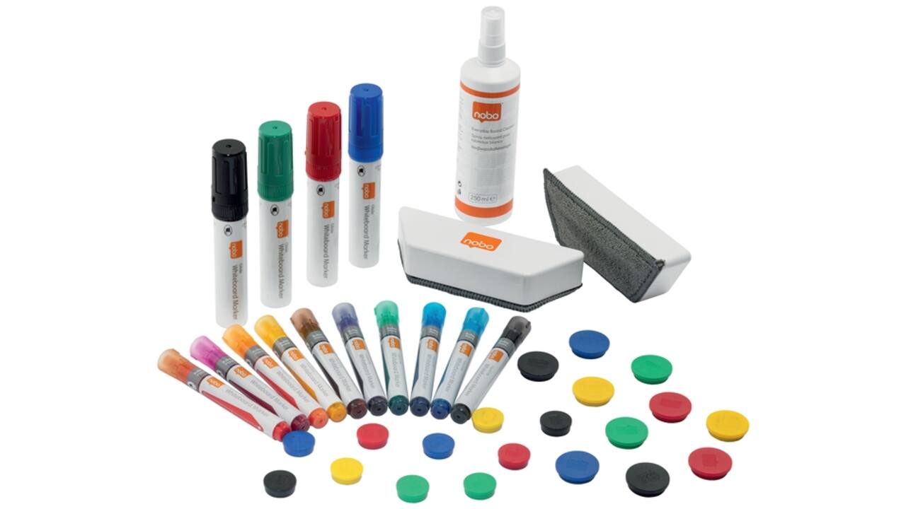 Whiteboard Accessoire Kit Nobo Move & Meet