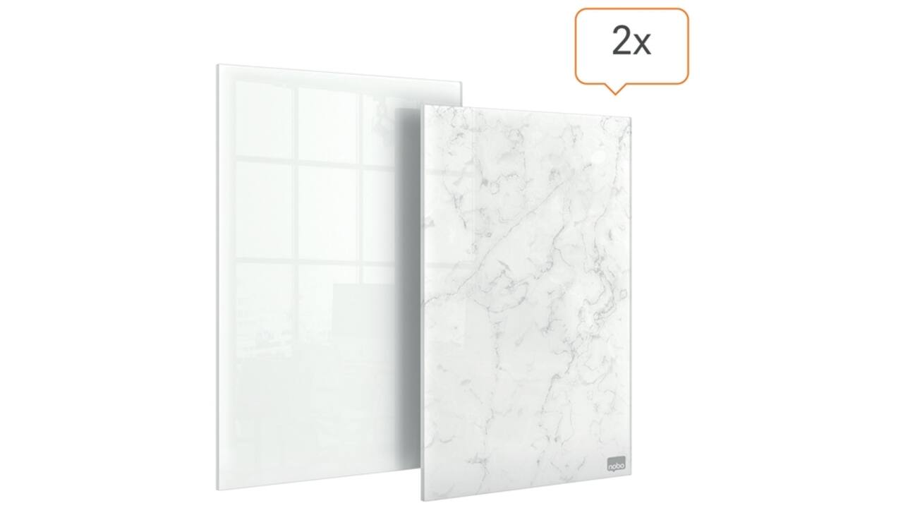 Glasbord Nobo notitie mini 230x152mm