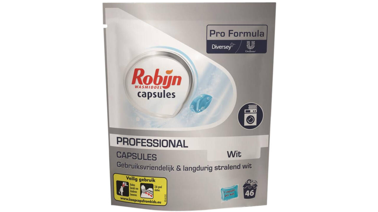 Wasmiddel Robijn Pro Formula capsules Wit 46stuks