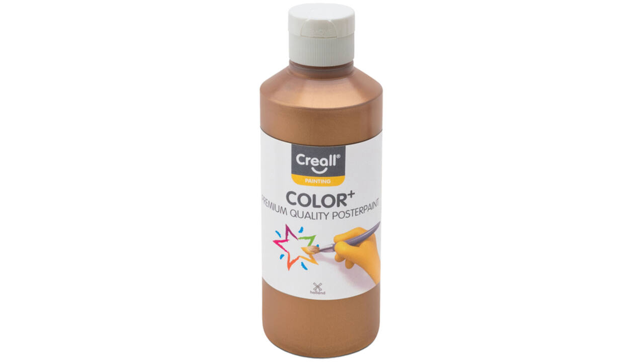 Plakkaatverf Creall brons 250ml