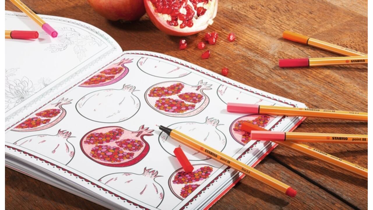 Fineliner STABILO point 88/29 fijn roze