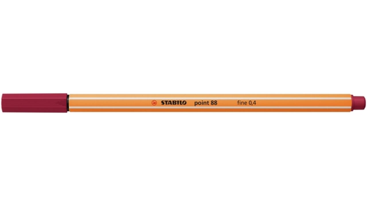 Fineliner STABILO point 88/19 fijn heidepaars