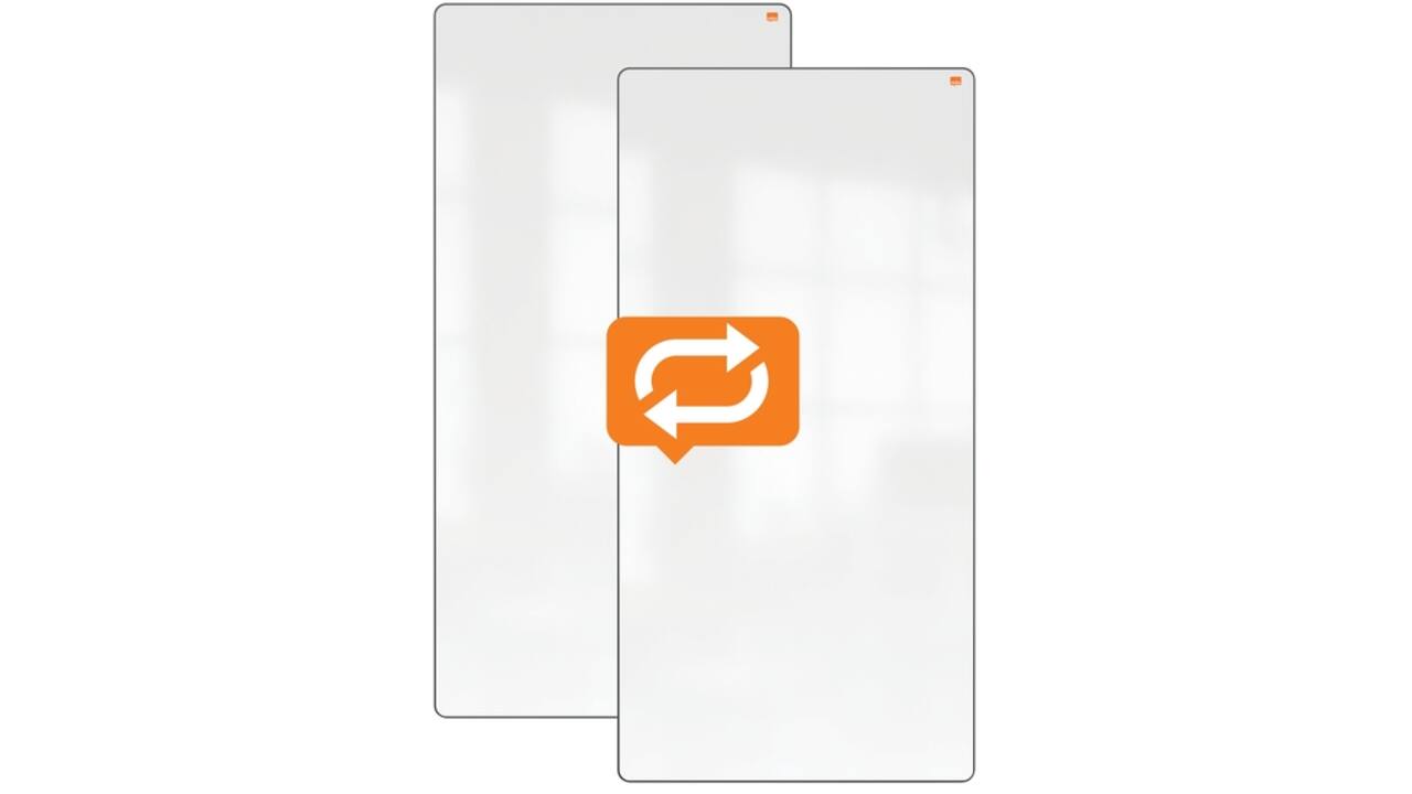Whiteboard Nobo Move & Meet 1800x900mm