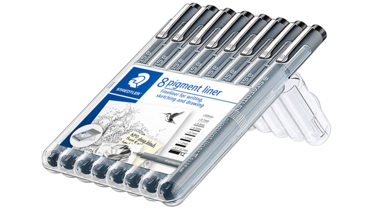 Fineliner Staedtler Pigment 308 zwart
