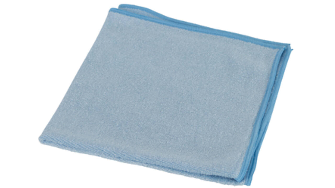 Microvezeldoek Cleaninq basic 38x38cm blauw