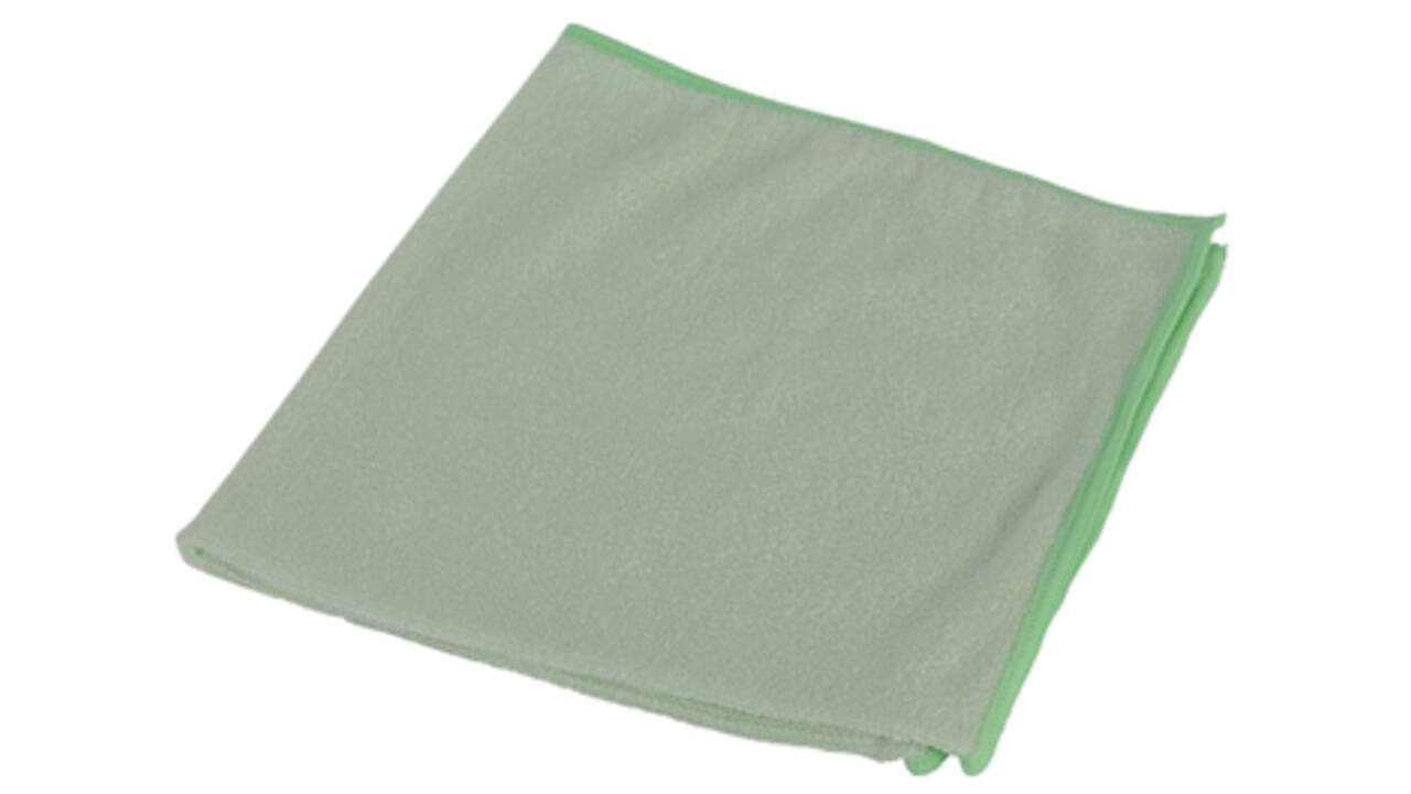 Microvezeldoek Cleaninq basic 38x38 cm groen