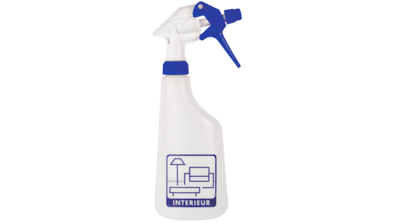 Sproeiflacon Cleaninq 600ml leeg met logo interieur
