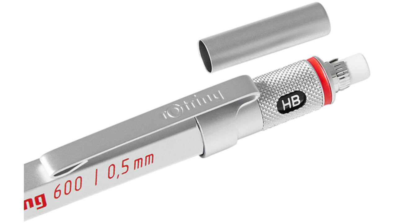 Vulpotlood rOtring 600 0,5mm zilver