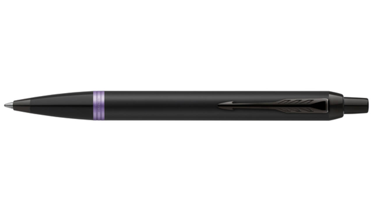 Balpen Parker IM black purple vibrant ring medium