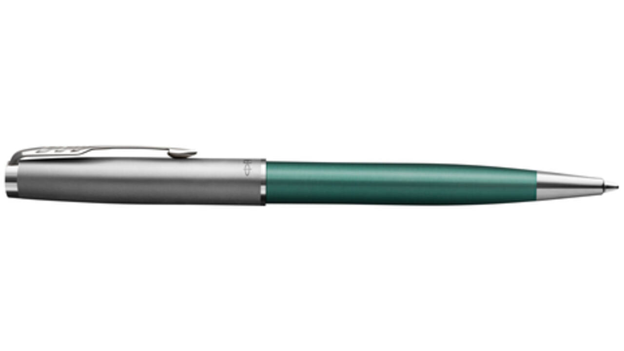 Balpen Parker Sonnet Essential sandblasted green lacquer CT medium