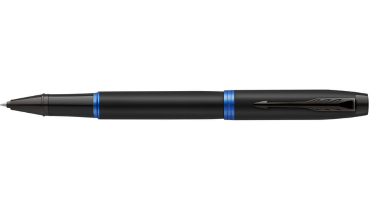 Rollerpen Parker IM blackbBlue vibrant ring fijn