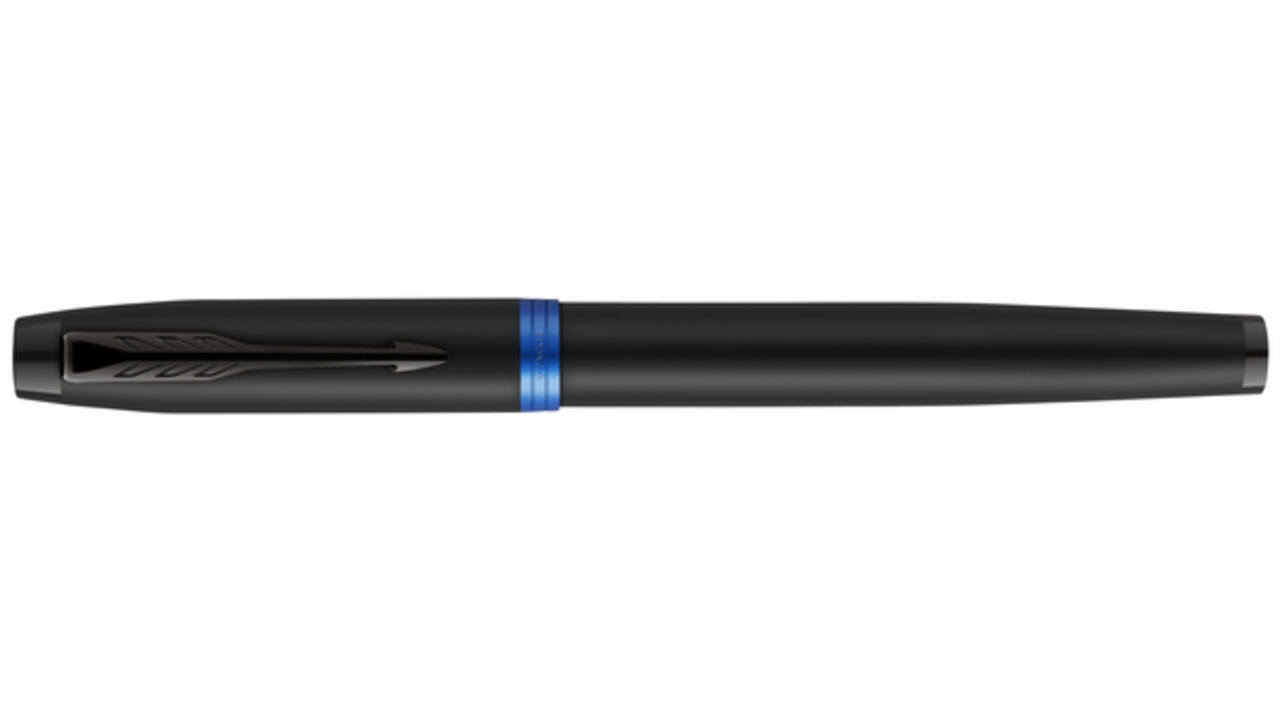 Rollerpen Parker IM blackbBlue vibrant ring fijn