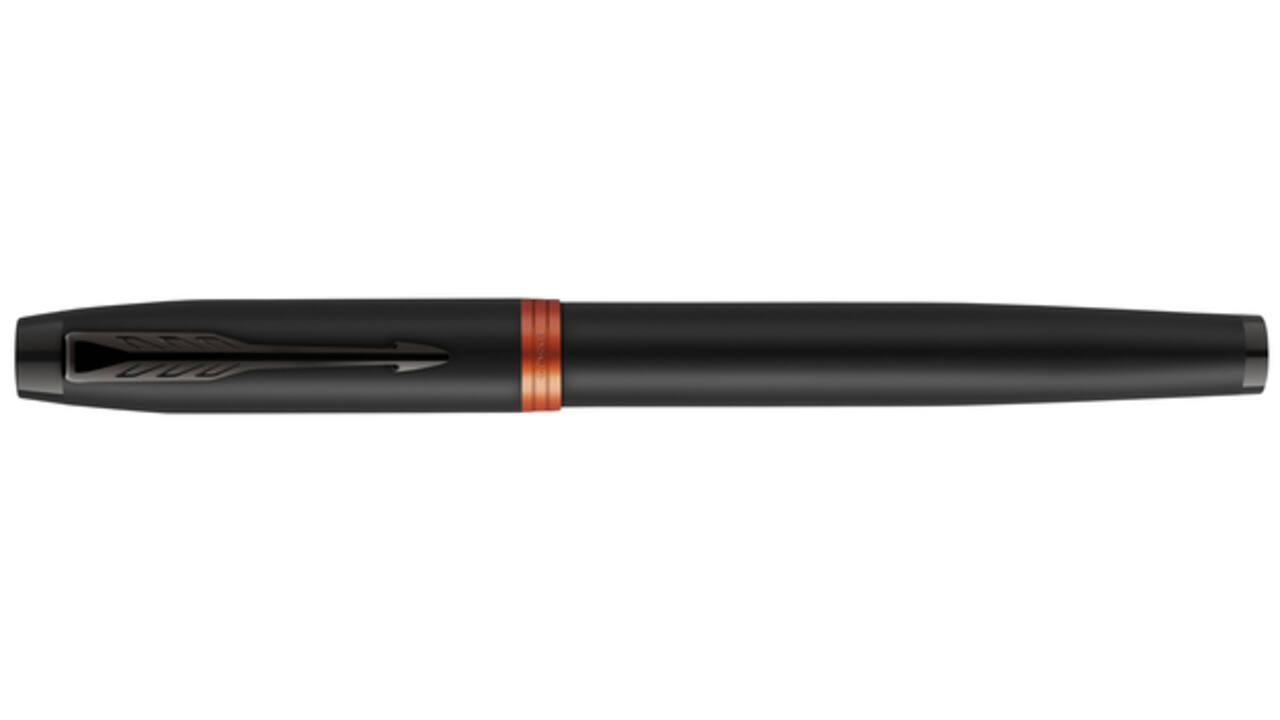 Vulpen Parker IM black orange vibrant ring fijn